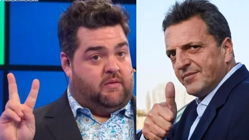 Darío Barassi sorprendió a El Trece con una curiosa comparación: "Parezco Massa"