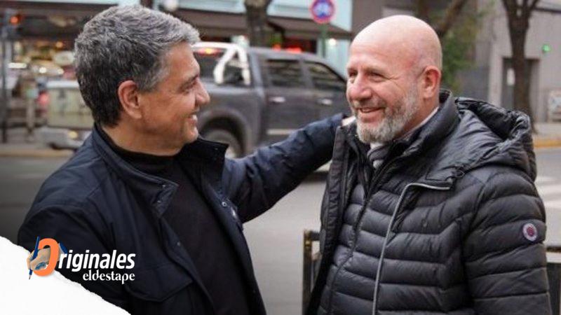 Halcones revolotean cerca de Larreta