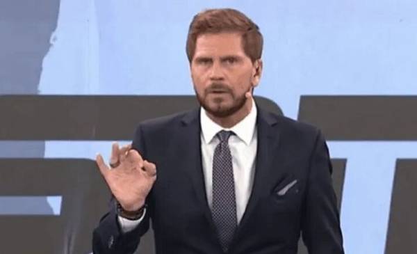 Vignolo se la pudrió a un jugador de Boca en vivo en su programa de ESPN