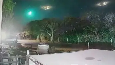 Meteorito en Córdoba. Videos virales en redes. Meteorito en Córdoba. Videos virales en redes.