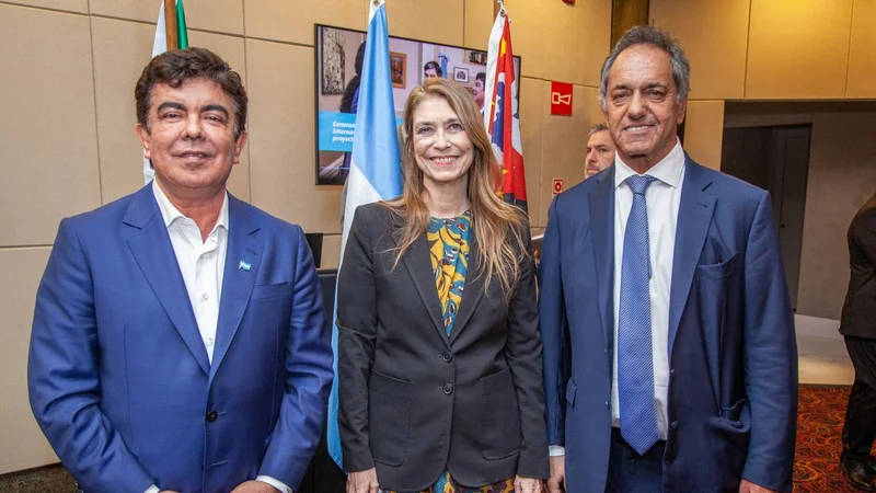 Espinoza encabezó una exitosa misión comercial de la FAM en Brasil 