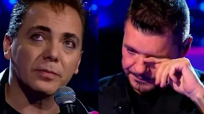 Marcelo Tinelli Cristian Castro Marcelo Tinelli Cristian Castro
