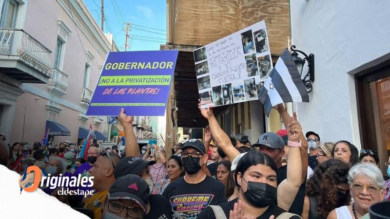 Protestas contra apagones masivos y aumento de la tarifa de electricidad en Puerto Rico