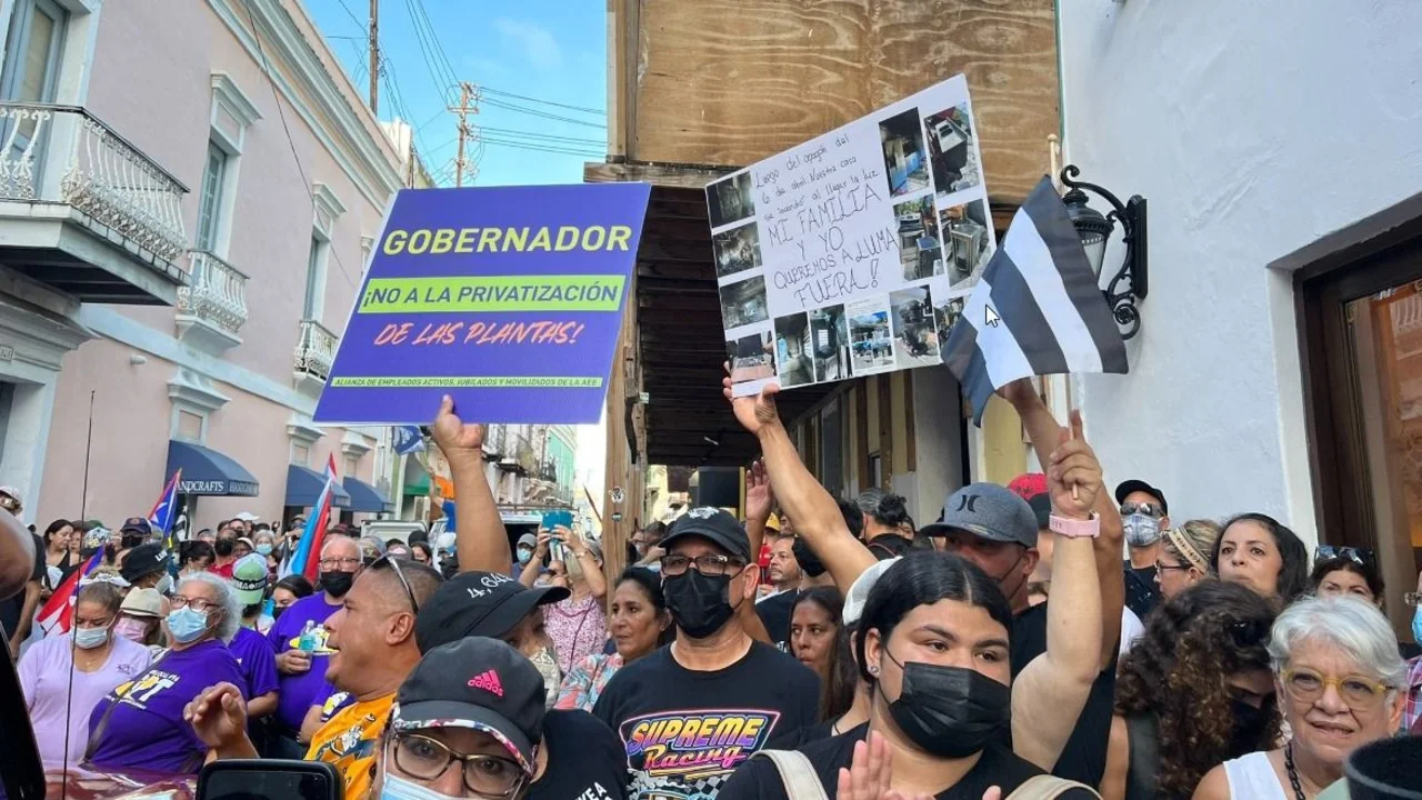 Puerto Rico: apagón general tras el paso del huracán Fiona