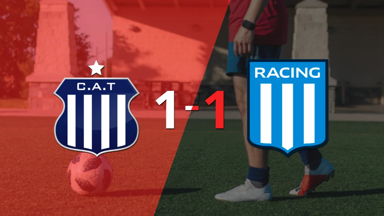Racing Club empató 1-1 en su visita a Talleres
