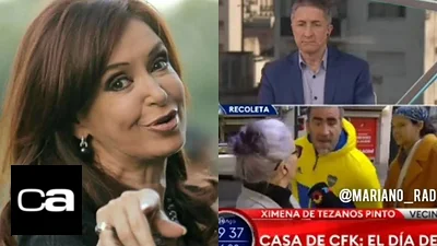 Boca, Cristina Kirchner, TN, televisión, viral, deportes, política Boca, Cristina Kirchner, TN, televisión, viral, deportes, política