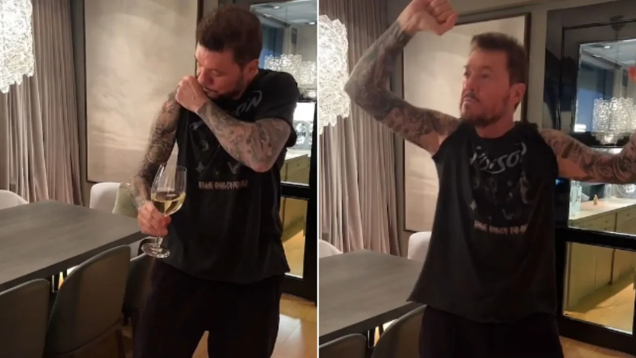 Marcelo Tinelli y un particular video en TikTok.