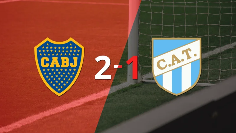 Boca Juniors gana 2-1 a Atlético Tucumán con doblete de Luca Langoni