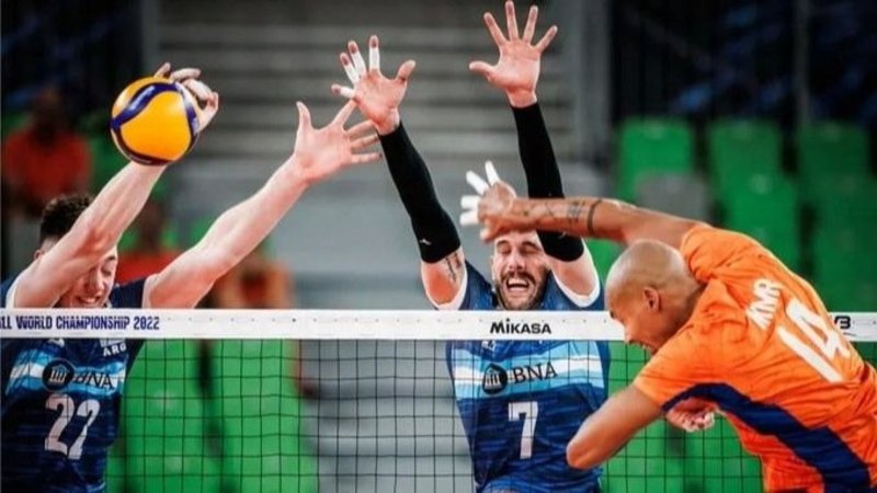 Selección Argentina, vóley, Países Bajos, Holanda, Mundial 2022, deportes