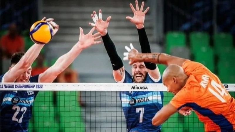 Selección Argentina, vóley, Países Bajos, Holanda, Mundial 2022, deportes
