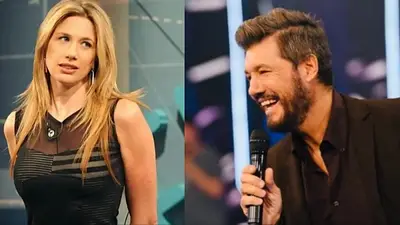 Alina Moine y Marcelo Tinelli Alina Moine y Marcelo Tinelli