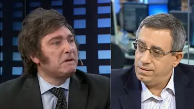 Javier Milei discriminó, avaló la represión y Maslatón lo dejó en offside Javier Milei discriminó, avaló la represión y Maslatón lo dejó en offside