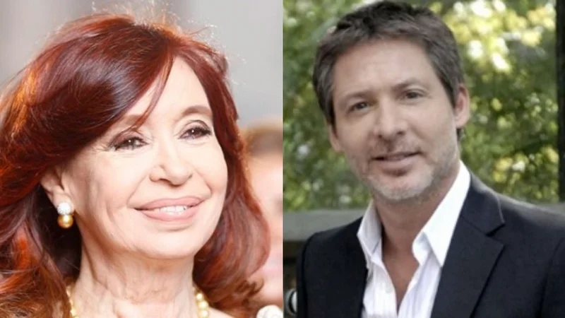 Adrián Suar. Cristina Kirchner