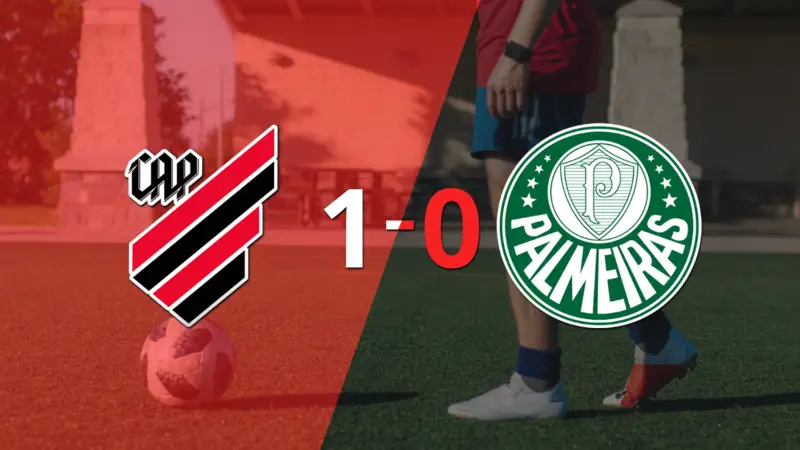 A Athletico Paranaense le alcanzó con un gol para derrotar a Palmeiras en el Mineirão