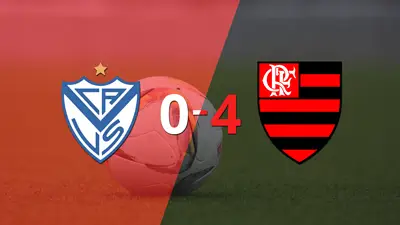 Flamengo logró una goleada que ilusiona Flamengo logró una goleada que ilusiona