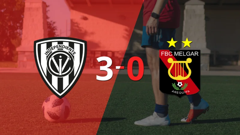 Independiente del Valle apabulló a Melgar y se ilusiona