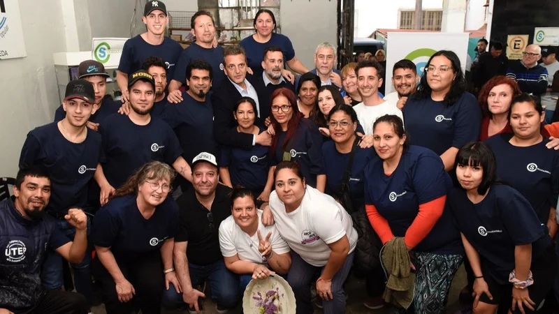 Elecciones 2023: Massa destacó los proyectos productivos junto a Ferraresi en Avellaneda