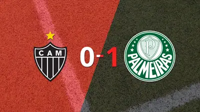 La victoria del duelo de ida quedó para Palmeiras La victoria del duelo de ida quedó para Palmeiras