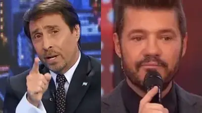 Pelea Eduardo Feinmann vs Marcelo Tinelli Pelea Eduardo Feinmann vs Marcelo Tinelli