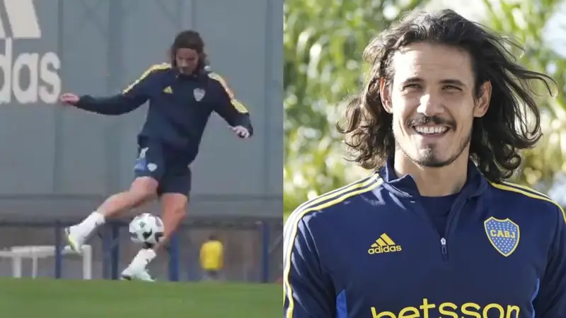Edinson Cavani Boca Juniors