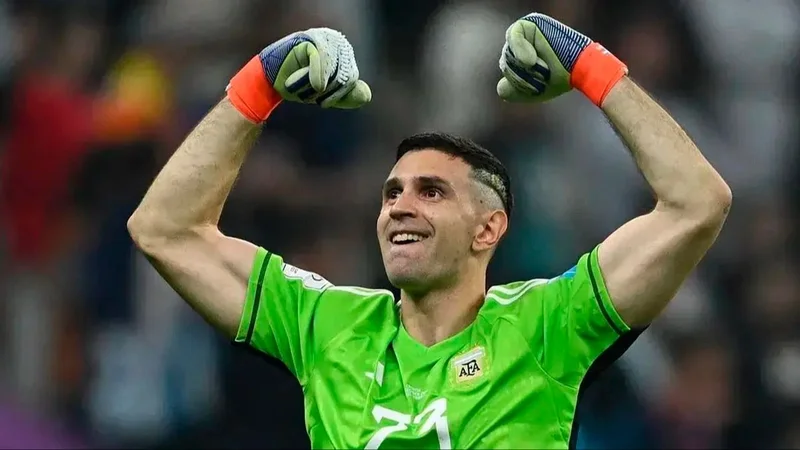 Emiliano "Dibu" Martínez Selección Argentina Mundial Qatar 2022