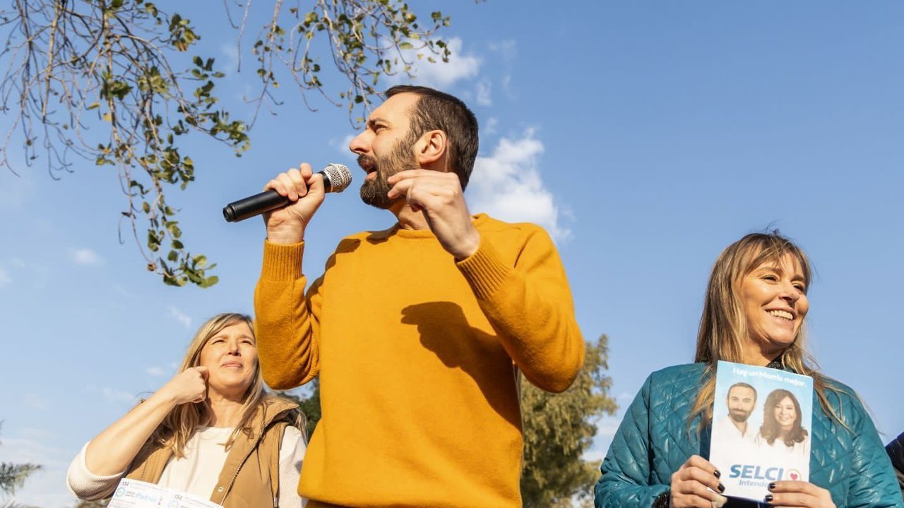 Elecciones 2023: Selci y Di Tullio compartieron caminata en William Morris