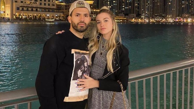 Sergio "Kun" Aguero y Sofía Calzetti