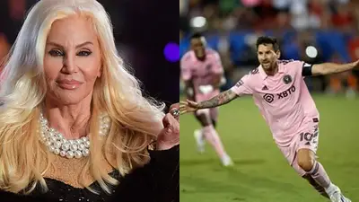 Susana Giménez y Lionel Messi Susana Giménez y Lionel Messi