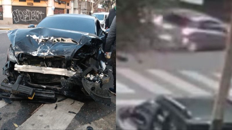 Chocó Kaleb Di Masi. Accidente de Kaleb Di Masi