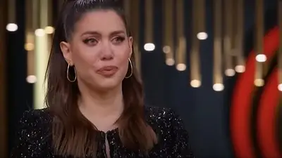 Wanda Nara emocionada por el final de Masterchef por Telefe Wanda Nara emocionada por el final de Masterchef por Telefe