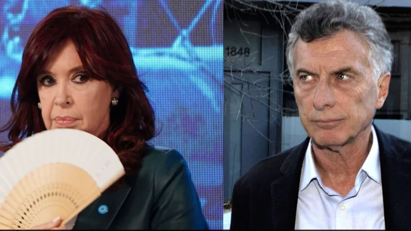Cristina Kirchner y Mauricio Macri