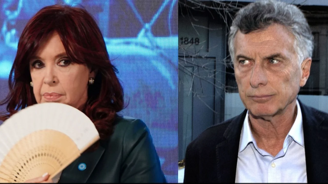 Cristina Kirchner y Mauricio Macri
