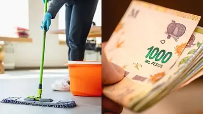 Empleada doméstica, dinero Empleada doméstica, dinero