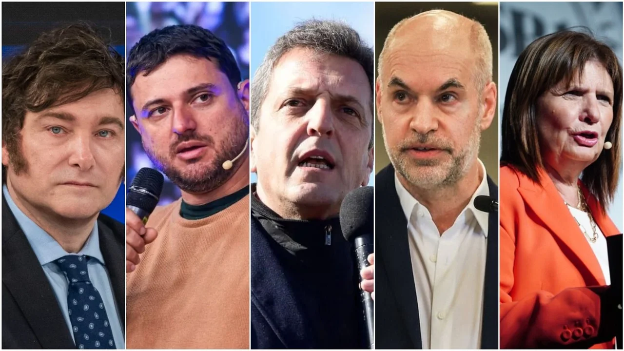 Candidatos a Presidente PASO 2023