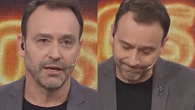 Adrián Pallares emocionado en Socios del Espectáculo por El Trece Adrián Pallares emocionado en Socios del Espectáculo por El Trece