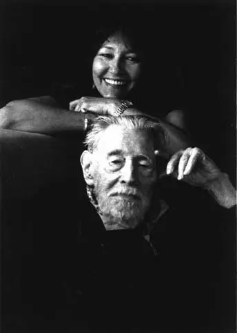  Liborio Justo a los 99 años y su hija Mónica por Roland Paiva