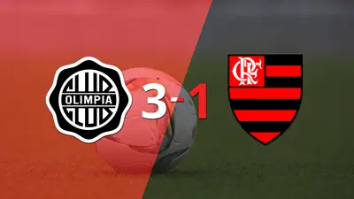 Con un marcador 3 a 1, Olimpia derrotó a Flamengo y quedó en Cuartos de Final Con un marcador 3 a 1, Olimpia derrotó a Flamengo y quedó en Cuartos de Final