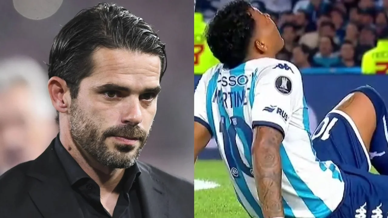 Fernando Gago Roger Martínez Racing Club Copa Libertadores