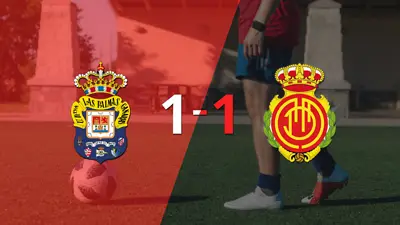 UD Las Palmas y Mallorca se reparten los puntos y empatan 1-1 UD Las Palmas y Mallorca se reparten los puntos y empatan 1-1