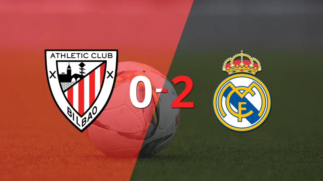 Victoria de 2-0 en la visita de Real Madrid a Athletic Bilbao