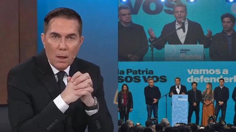 Rodolfo Barili se burla de Unión por la Patria en plena transmisión en vivo de Telefe