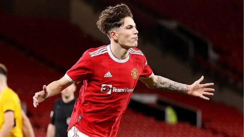  Manchester United, Alejandro Garnacho, Premier League, deportes