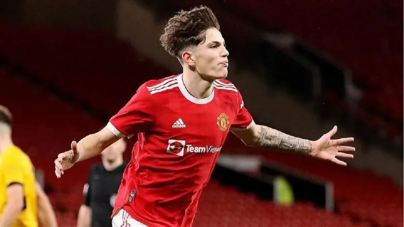  Manchester United, Alejandro Garnacho, Premier League, deportes