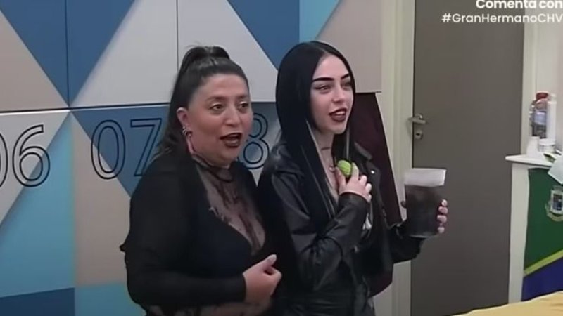 Nicki Nicole en la casa de Gran Hermano Chile