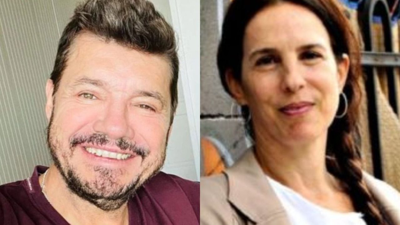 Marcelo Tinelli y Paula Robles