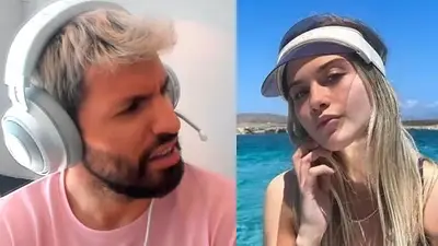 Sergio "Kun" Agüero y Sofía Calzetti Sergio "Kun" Agüero y Sofía Calzetti