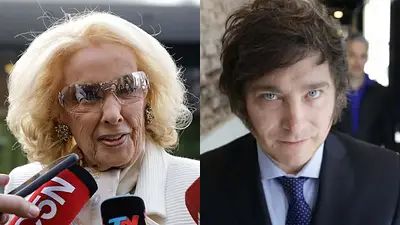 Mirtha Legrand Javier Milei Mirtha Legrand Javier Milei