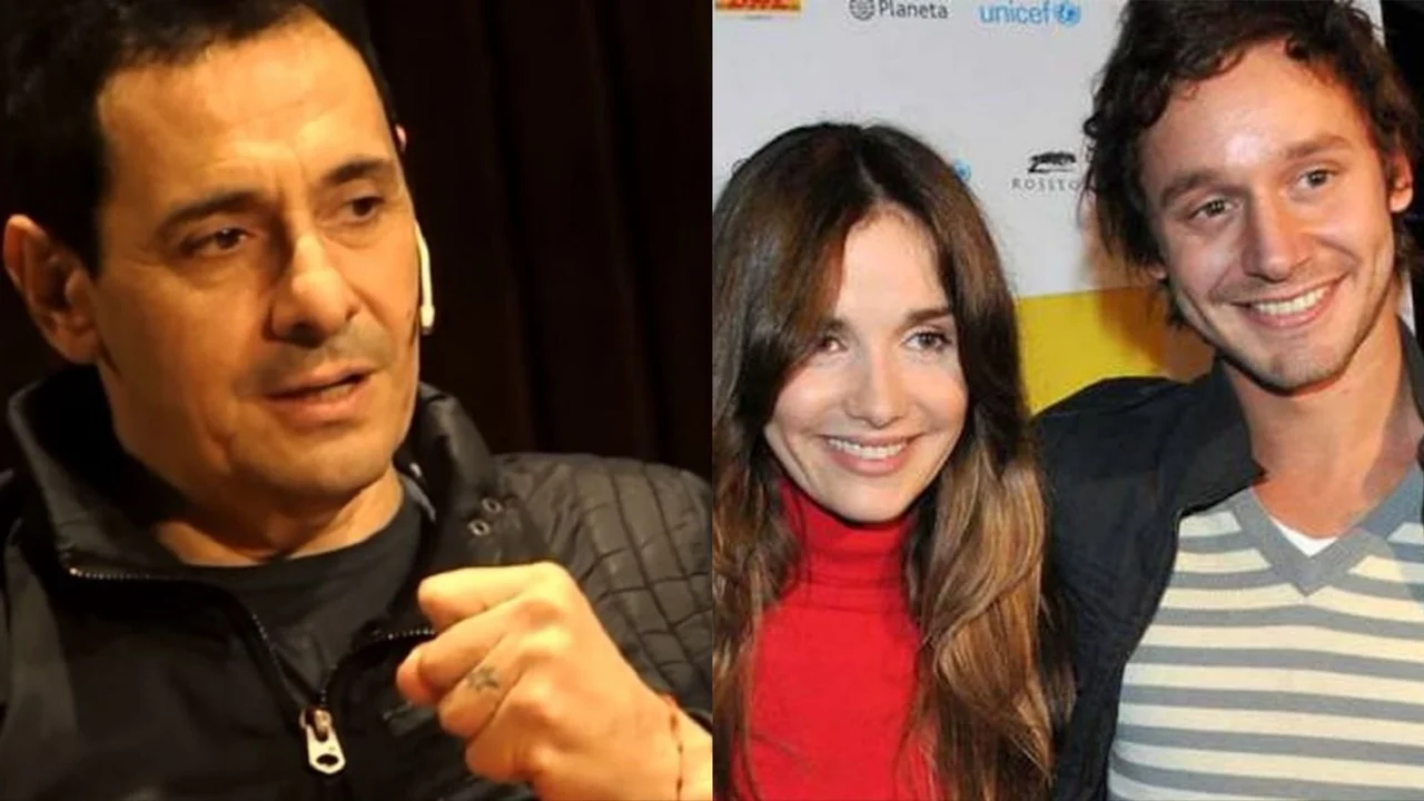 Ricardo Mollo, Natalia Oreiro y Benjamín Vicuña