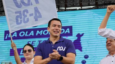 Noboa ganó el balotaje y es el nuevo presidente de Ecuador 