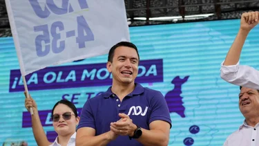 Noboa ganó el balotaje y es el nuevo presidente de Ecuador 